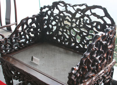 Cedar Zen chair